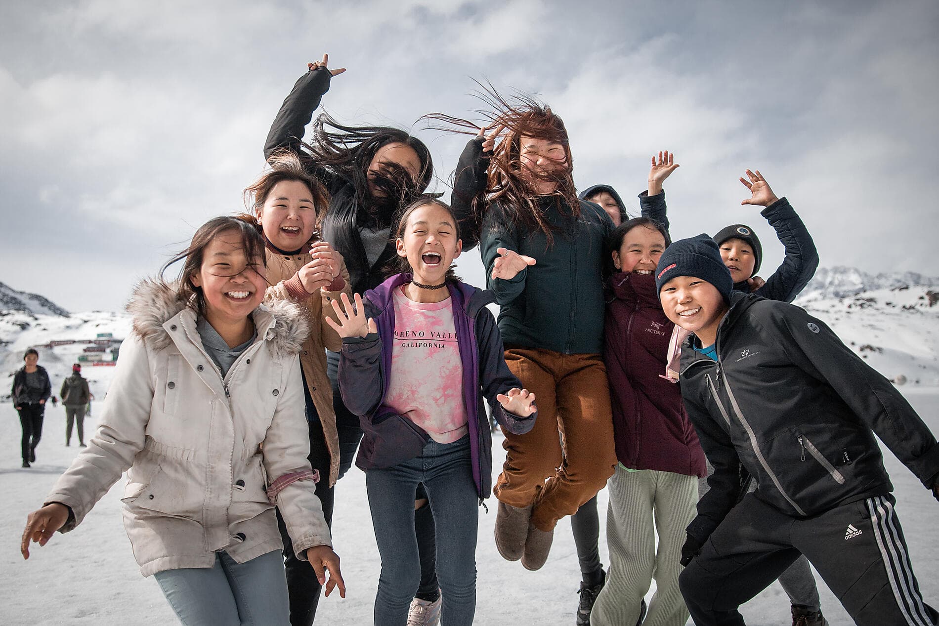 Banquise inexplorée du nord-est du Groenland 