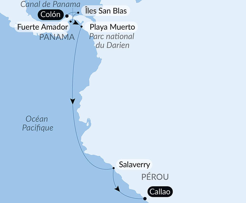 De la beauté sauvage du Panama aux rivages péruviens